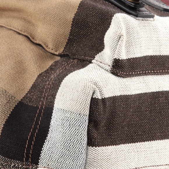 Burberry Brookdale Backpack Mega Check Canvas Medium - Picture 7 of 8